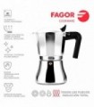 Cafetera Cupy 9T Aluminio 3004 Fagor