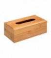 Caja De Bambú Para Pañuelos 25X13X8,7Cm