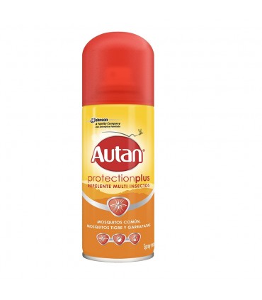 Repelente Autan Plus Spray 100 Autan. Es Un Repelente De Insectos Tan Suave Y Seco En La Piel Que Apenas Podra Sentrlo. Protege 